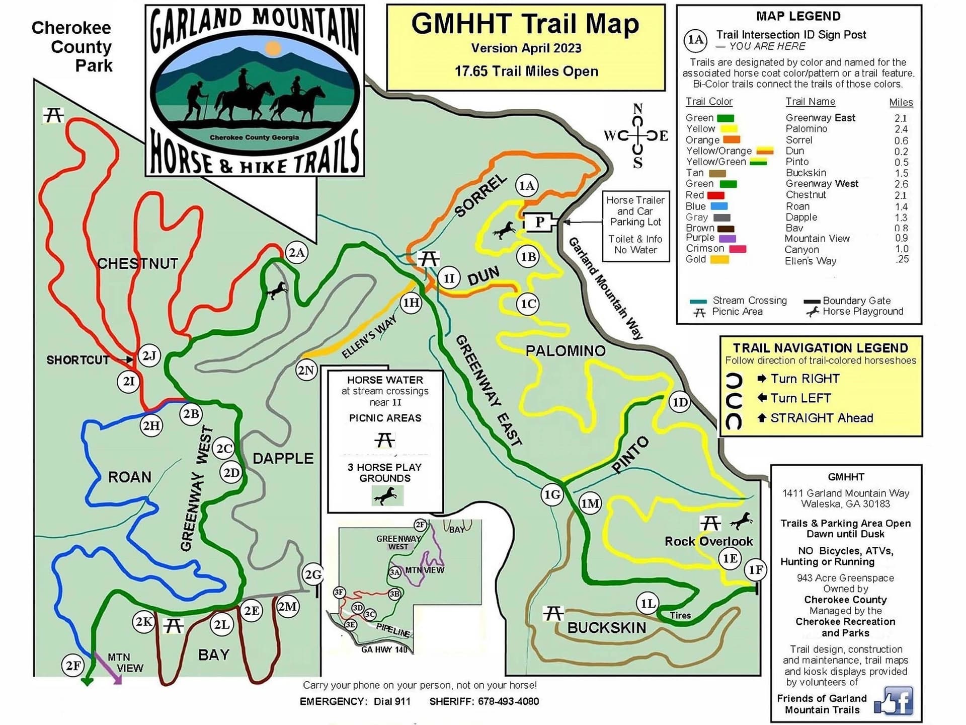 GMHHT Trail Map April 2023